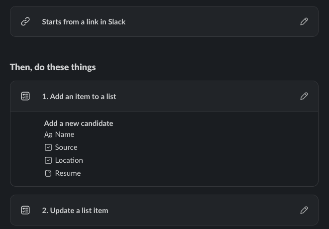 Fig. 3 - New candidate entry form workflow.