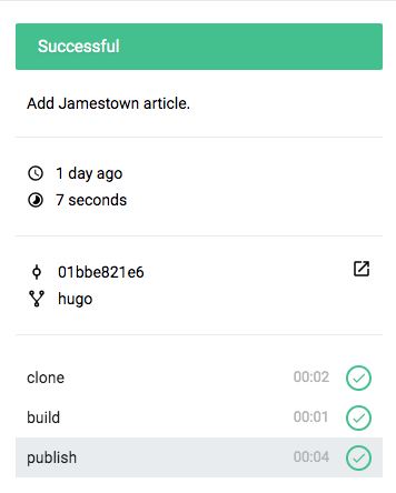 As you can see, it gets started immediately and takes only a few seconds.